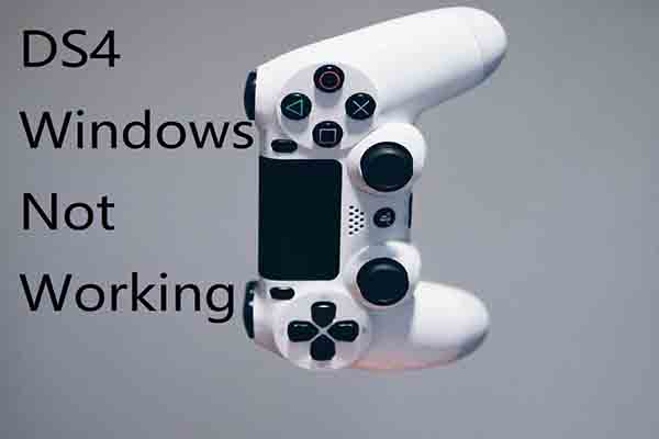 dualshock 4 wireless controller driver failed