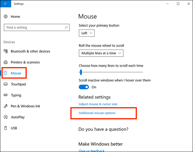 How to Enable or Disable Mouse Cursor Trails