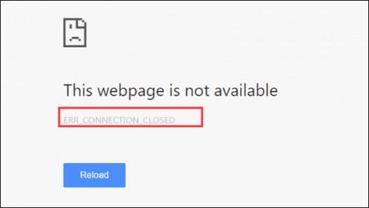Full Guide To Fix Err Connection Closed Error In Google Chrome Minitool Partition Wizard