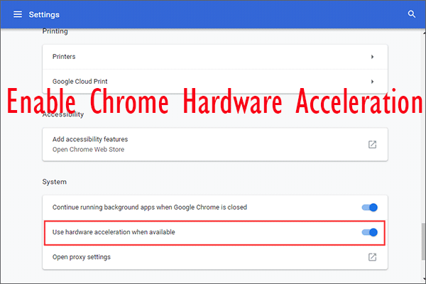 acceptere omvendt boble How to Enable Google Chrome Hardware Acceleration