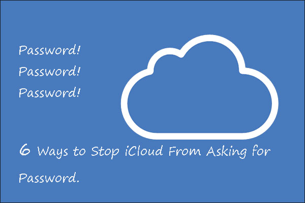How iCloud on Windows 10 From Asking Password?