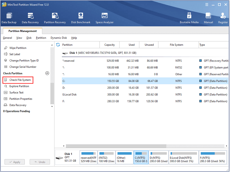 insufficient system resources paragon extfs