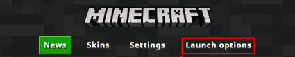 click on Launch Options