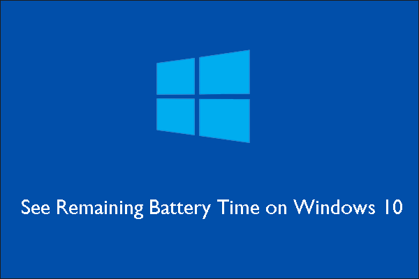remaining battery time thumbnail