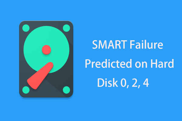 SMART failure predicted on hard disk