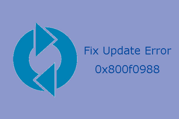 0x800f0988