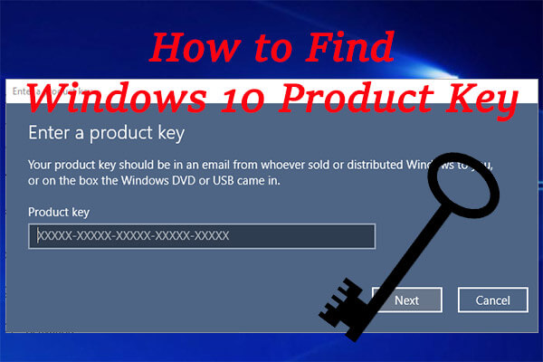 Windows 10 product key