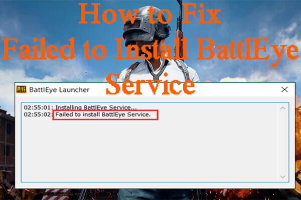 Failed To Install Battleye Service Here S How To Fix It