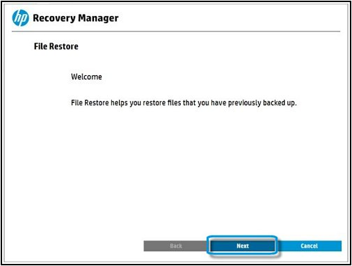 click next to continue