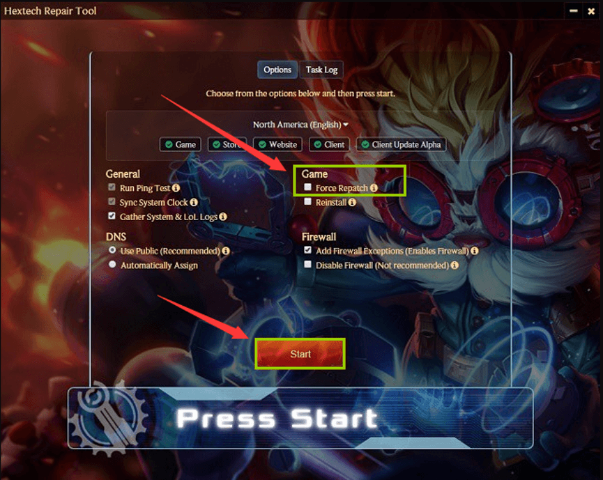 use Hextech Repair Tool