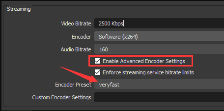 choose a faster Encoder Preset