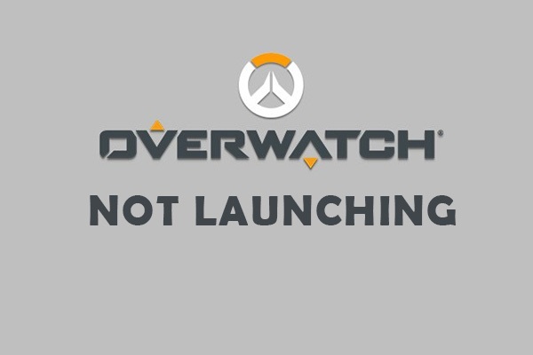 Overwatch not launching