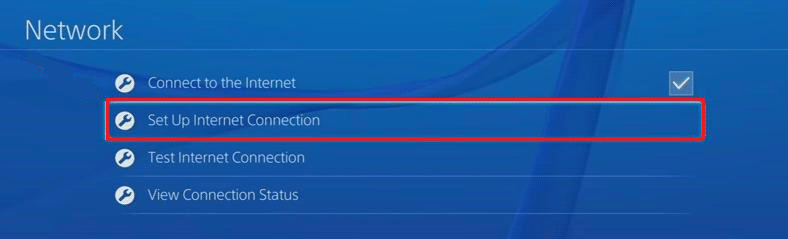 find Set Up Internet Connection