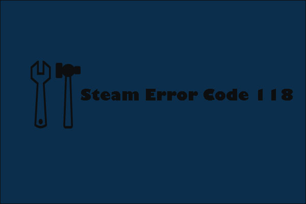 Steam error code 118