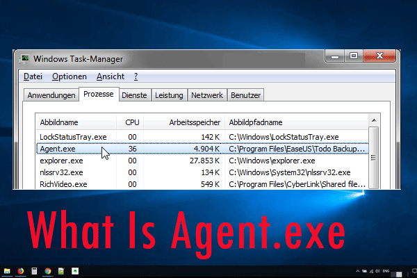 What Is Agent Exe Can I Disable Or Delete It