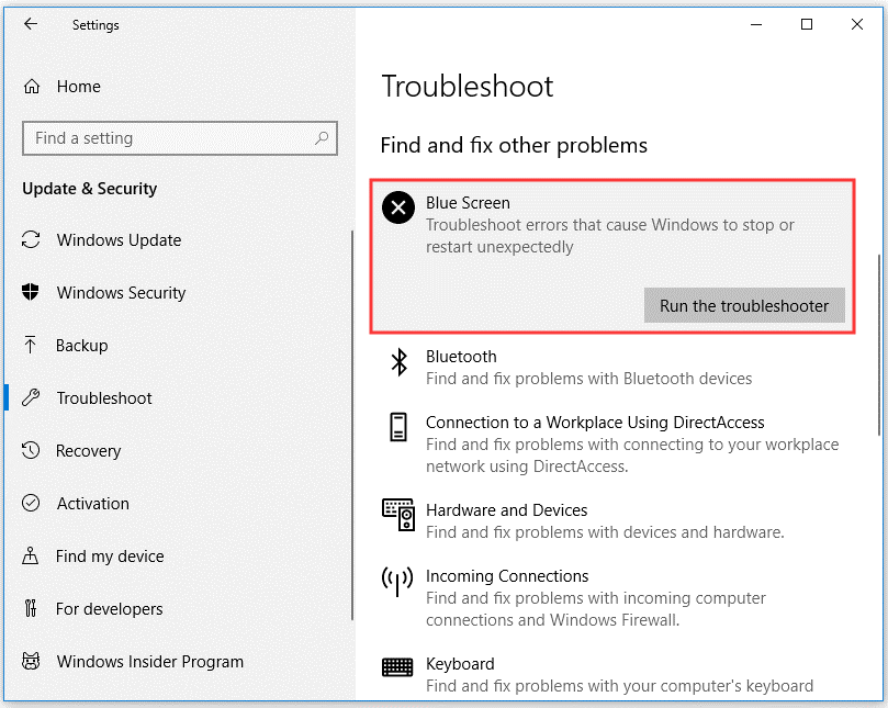 bugcode ndis driver windows 8.1 update