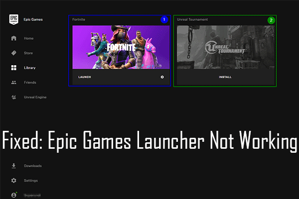 epic games launcher not working thumbnail