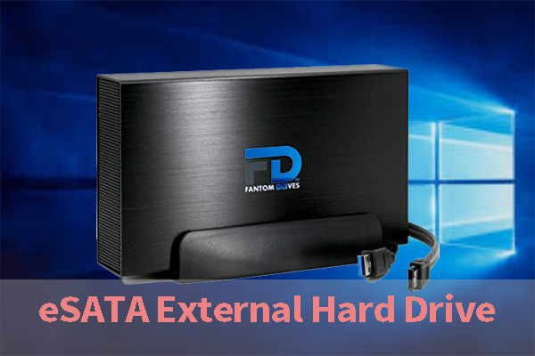 eSATA external hard drive