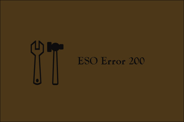 ESO error 200
