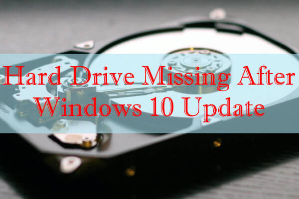 Valg Endeløs Forbyde Hard Drive Missing After Windows 10 Update (Latest Solutions)