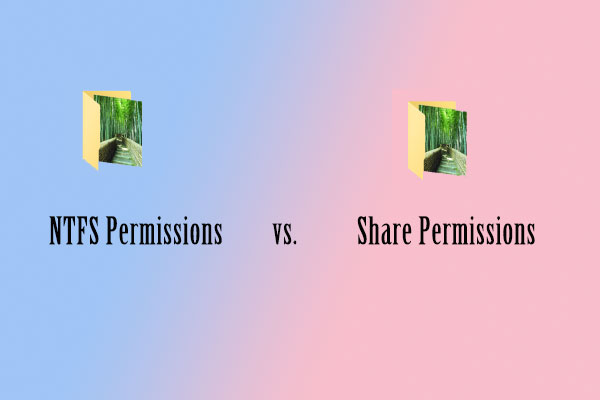 ntfs vs share permissions