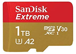  SanDisk 1TB micro SD card