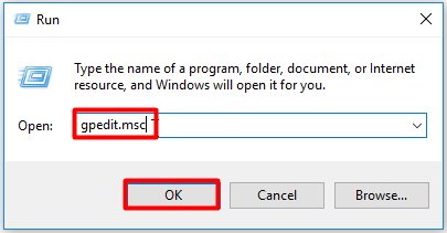 open group policy editor from the run window