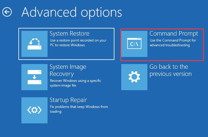 open command prompt