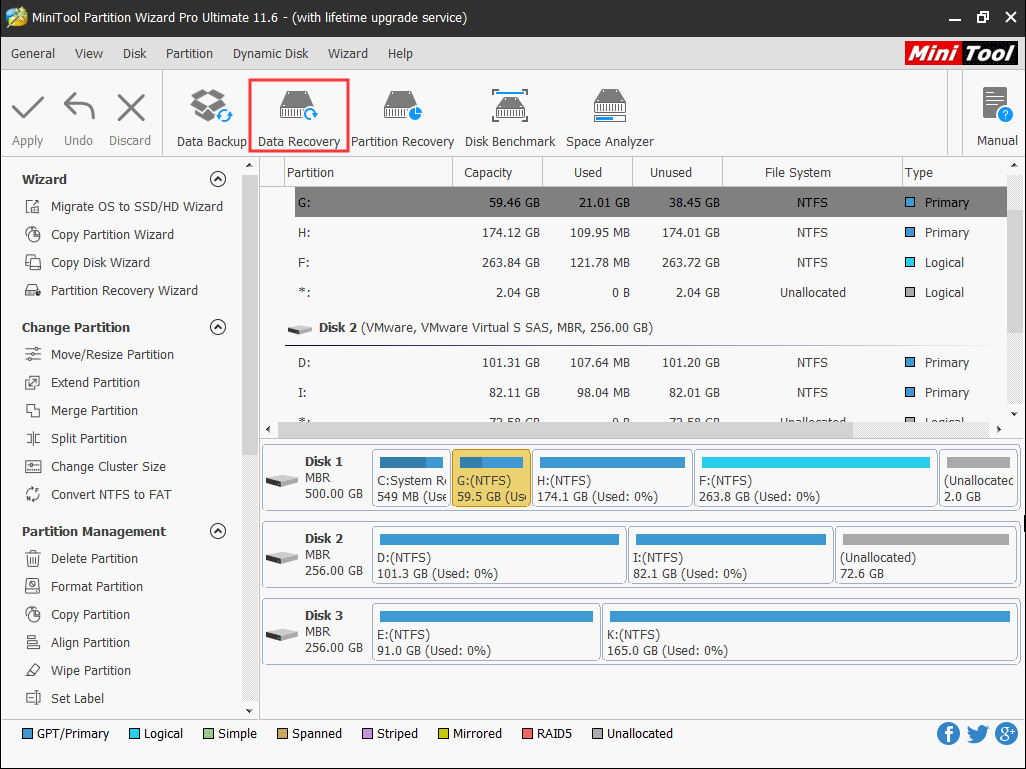 choose Data Recovery