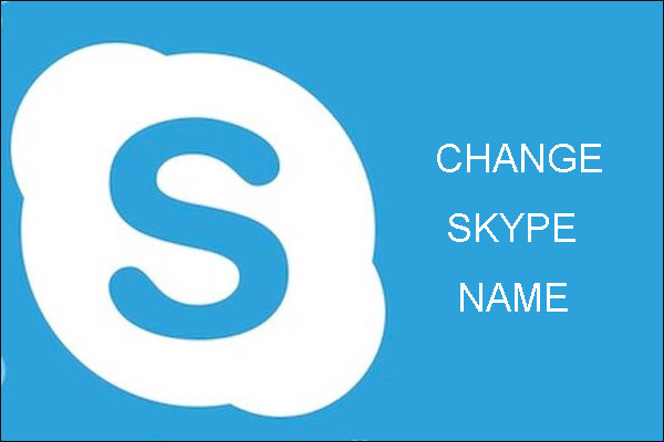 how to change skype name say live