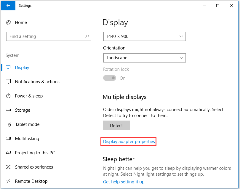 display adapter properties not showing up display adapter properties not showing up