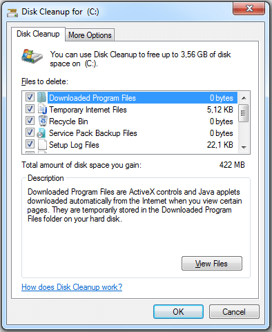 delete some files