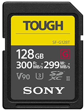 Sony TOUGH-G Series SDXC UHS-II Card 128GB