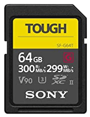 Sony TOUGH-G series SDXC UHS-II Card