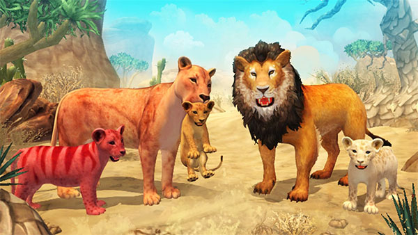 Lion Family Sim
