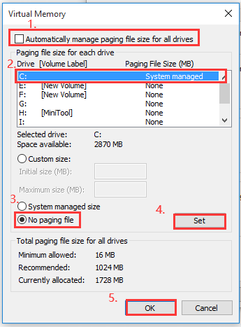 How To Reduce Memory Hard Faults