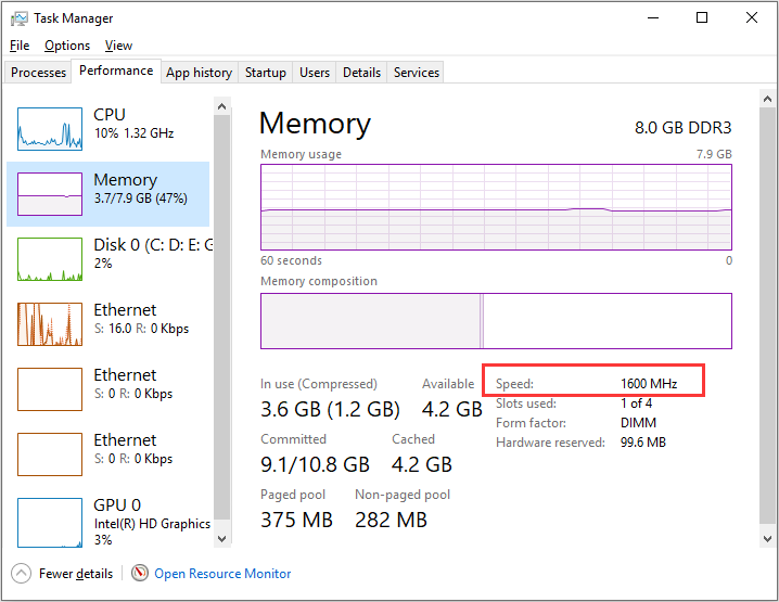 How Speed on Windows 10 (2 Ways)