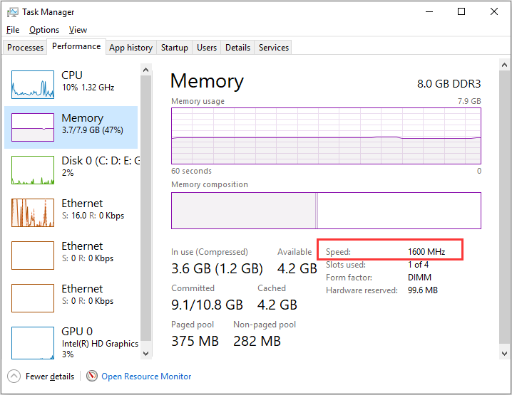 Foritaly blogg se How To Check My Ram Speed Windows 10