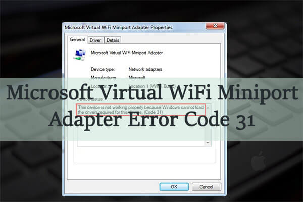 Microsoft virtual WiFi miniport adapter