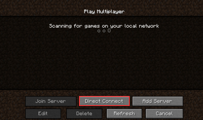 click on Direct Connect
