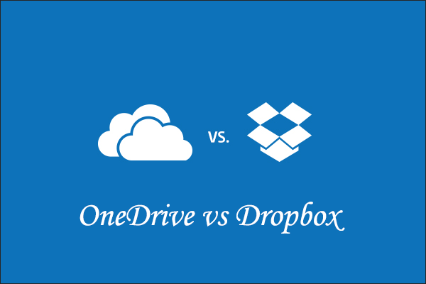 OneDrive vs Dropbox