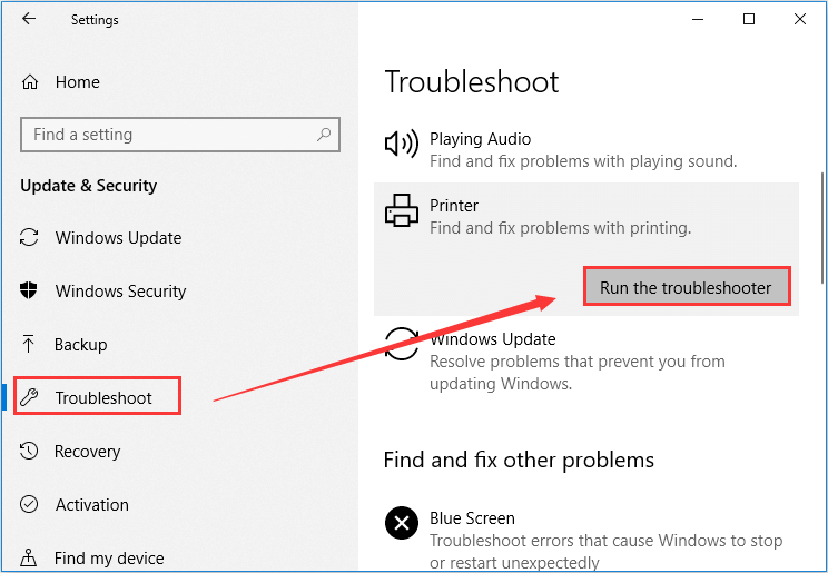 Quickly fix printer not activated error code 30 minitool partition
