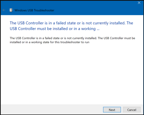The USB Controller Is in Failed State on Windows 10 - Partition Wizard