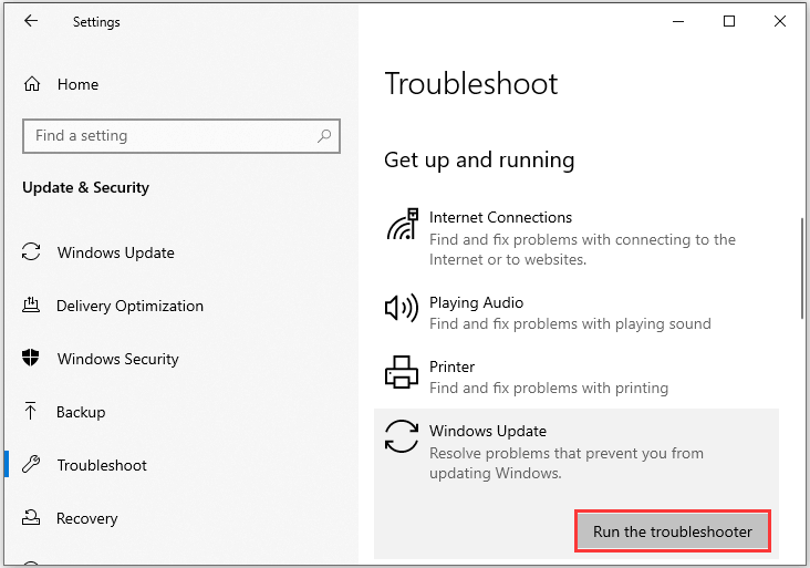 [Solved] Windows 10 Update Error Code 0x80200056 MiniTool Partition