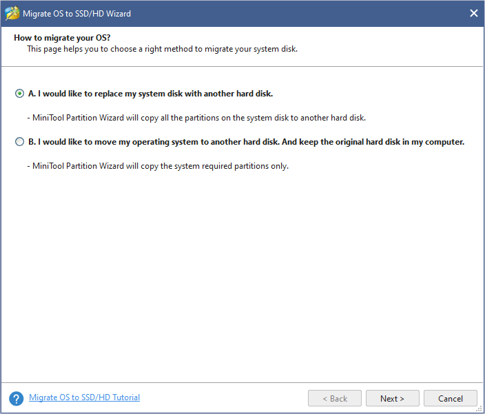 choose a migration method
