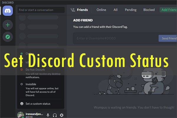 discord custom status thumbnail