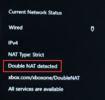 double NAT detected
