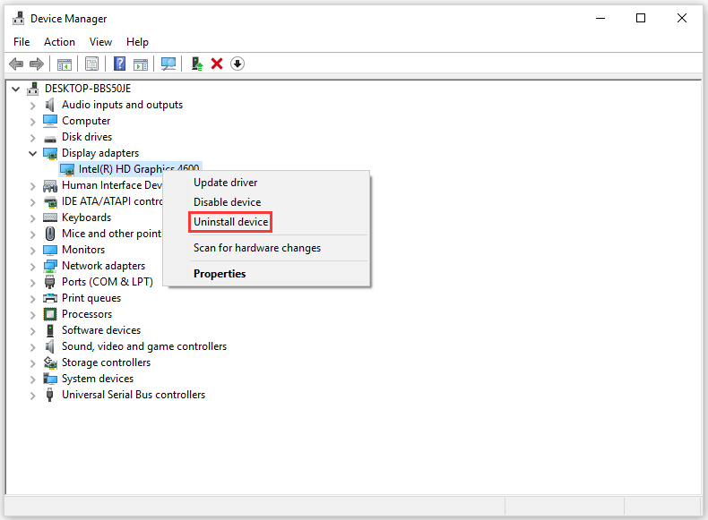 uninstall the new graphics drivers
