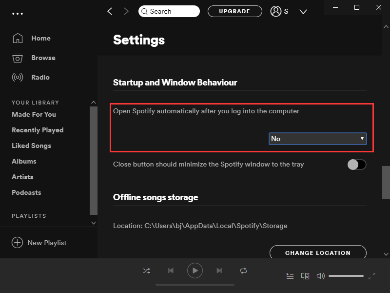 How to Stop Spotify from Opening on Startup on Windows 10 - MiniTool