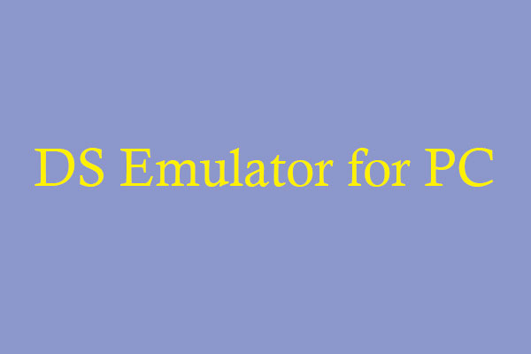 what are the best ds emulators for windows